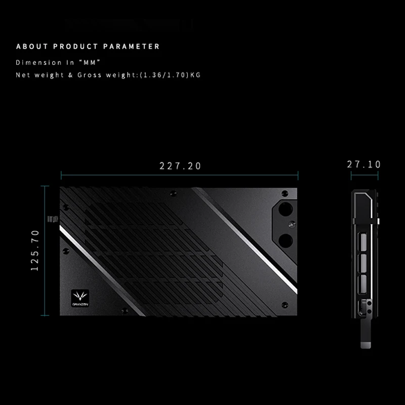 Blok GPU Granzon do karty graf – Rtx 4080 Water Cooling Block recenzja i cena