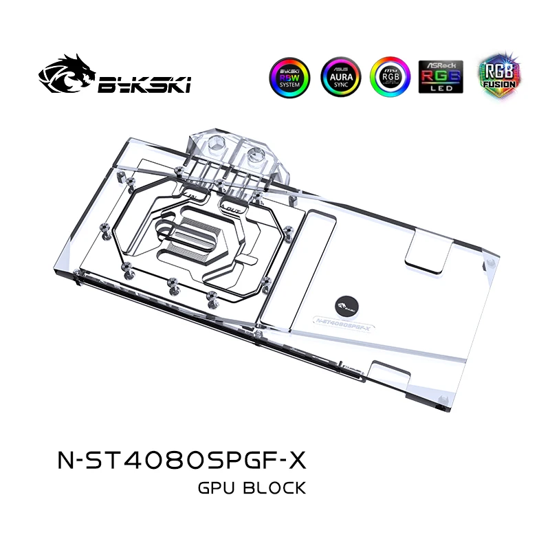 Bykski N-ST4080SPGF-X Blok GPU – Rtx 4080 Water Cooling Block recenzja i cena